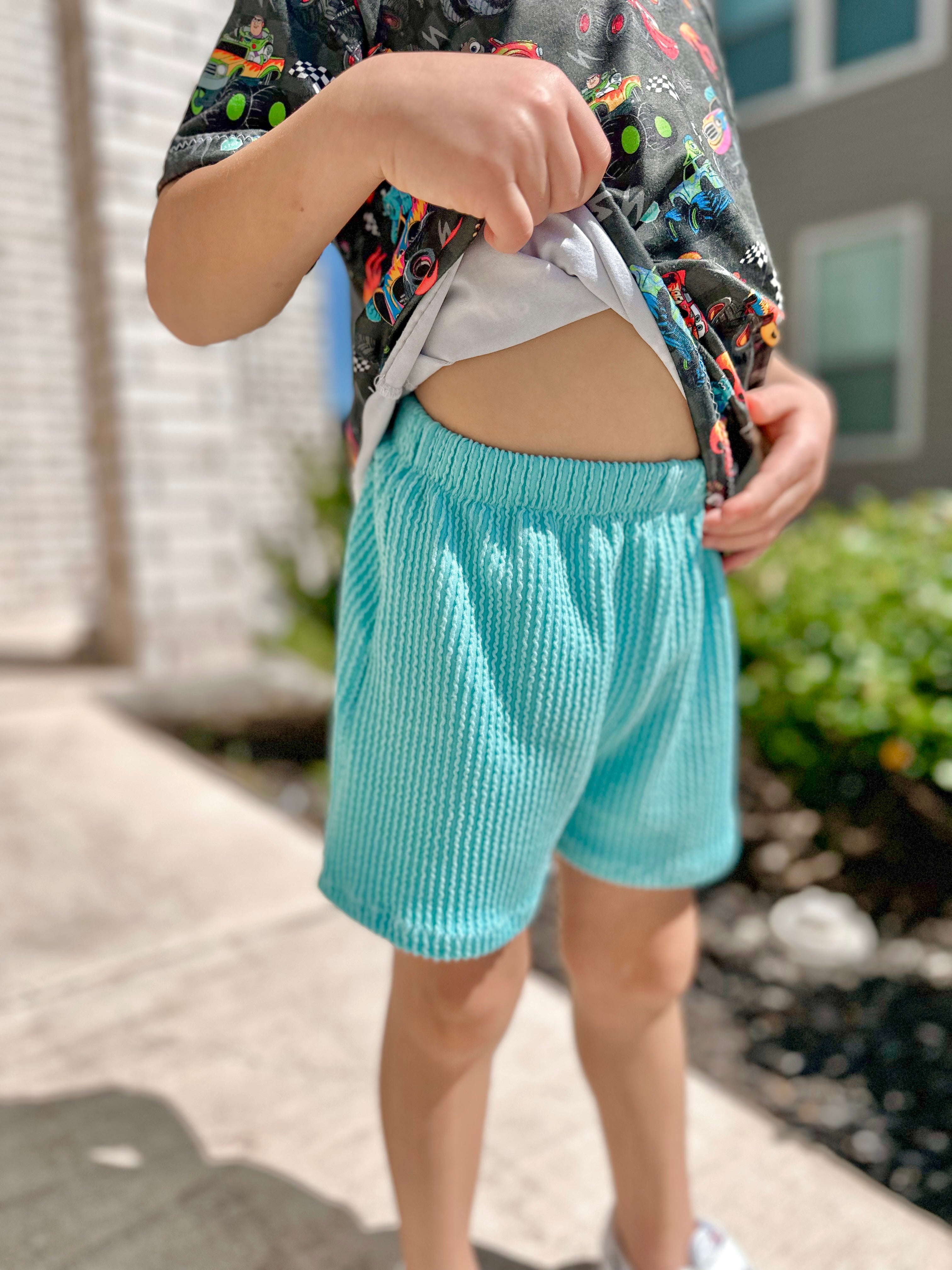 Comfy Shorts - Red White and Bloom Collection