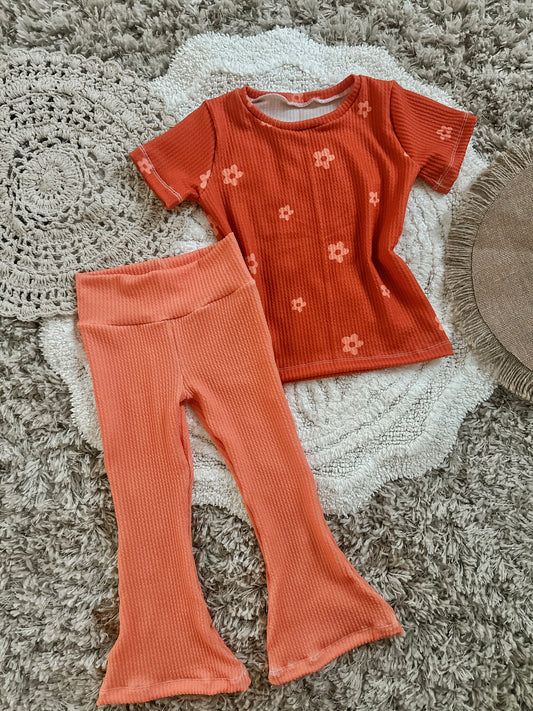 3T Basic tee & Flares