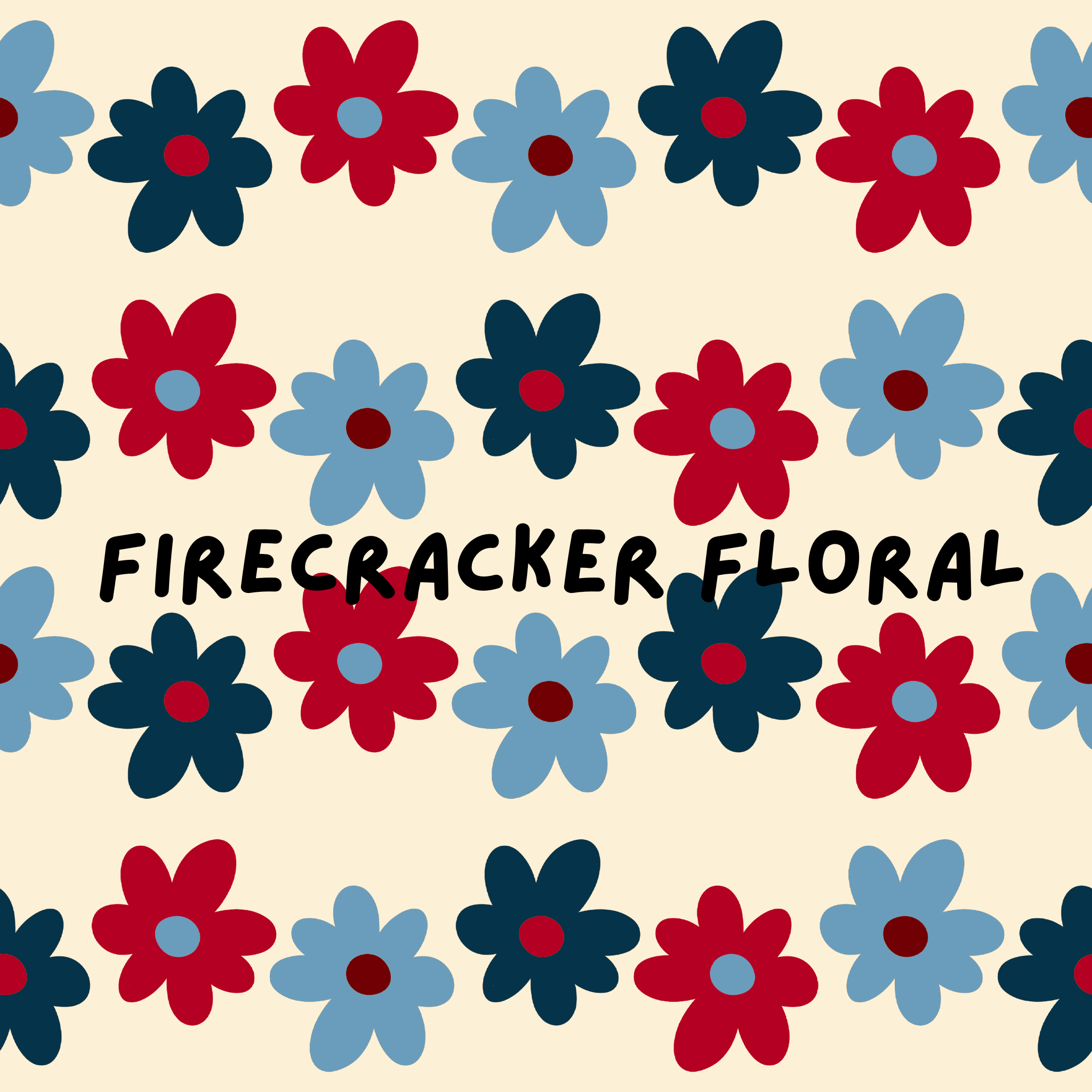 Bell Bottoms - Red White and Bloom Collection