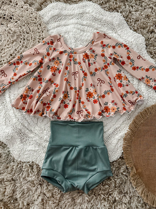 2T Long sleeve Abilene & Bummies