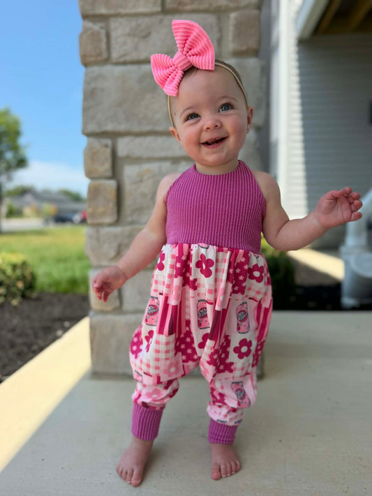 Brielle Halter Pants Romper