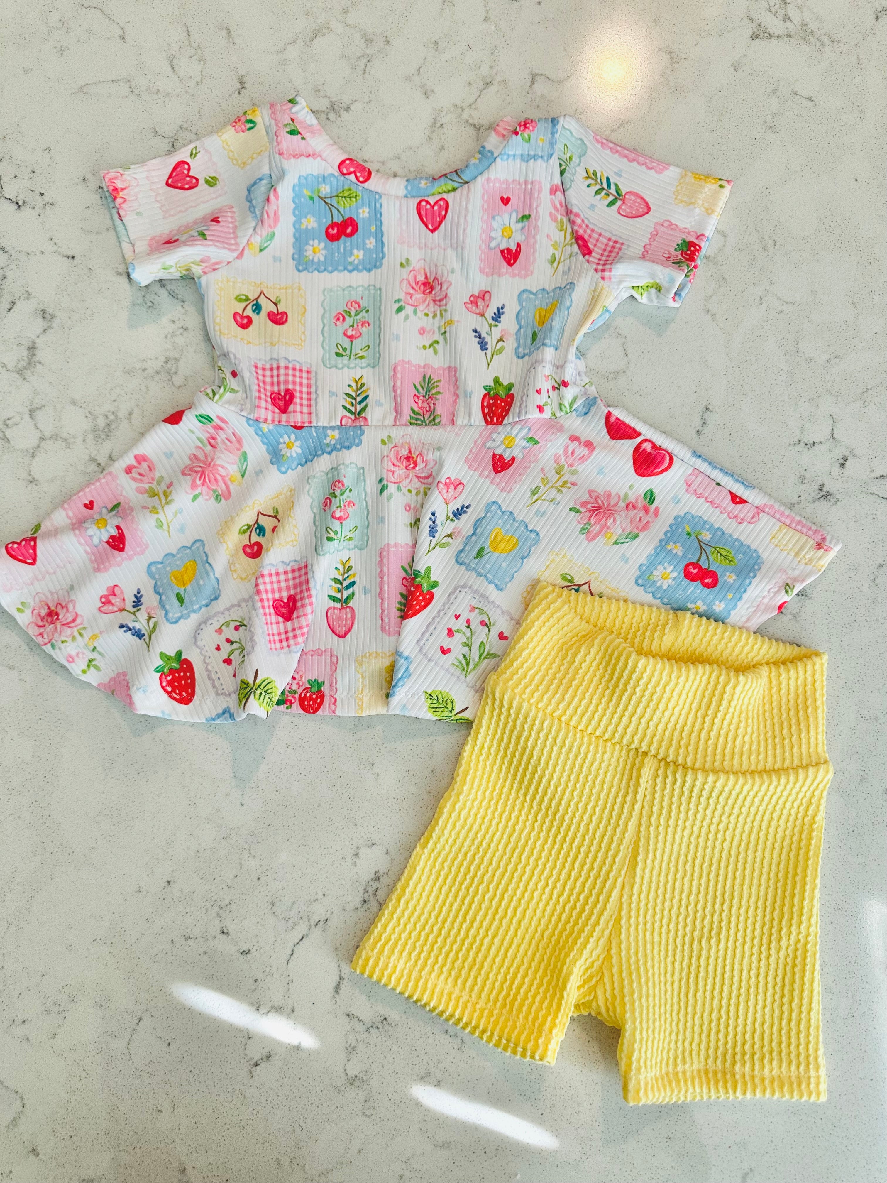 Peplum Set
