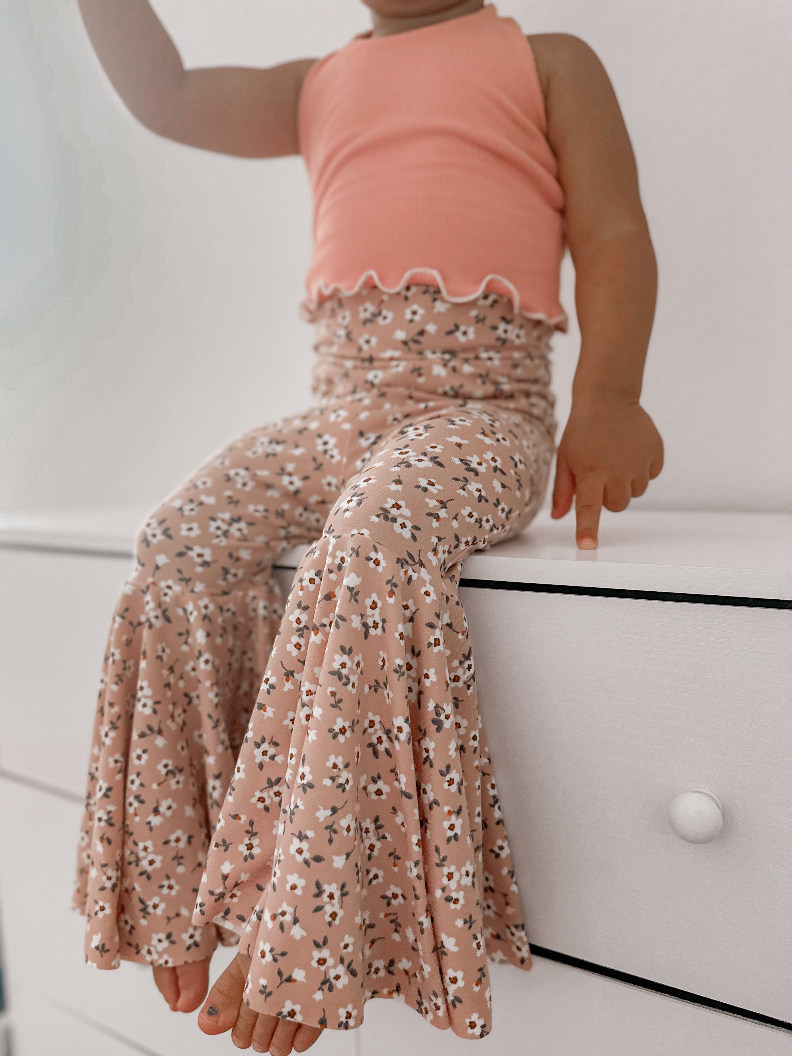 Bell Bottoms - Red White and Bloom Collection